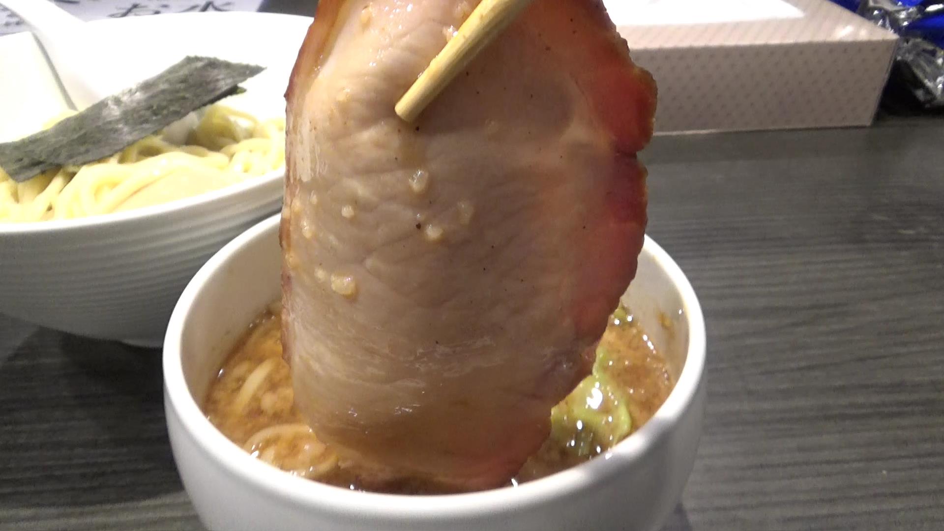 札幌Fuji屋醤油つけ麺チャーシュー