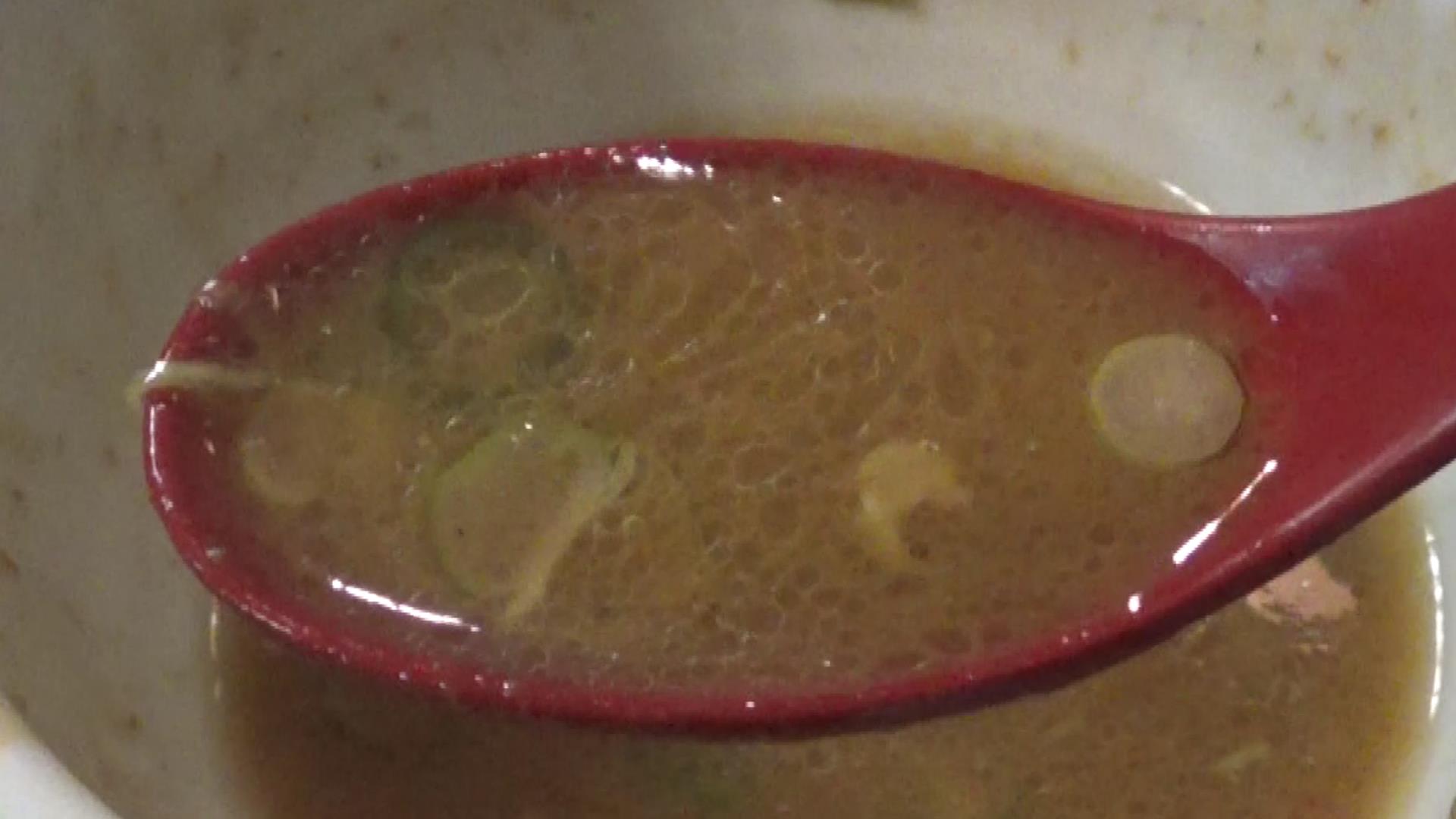 麺屋高橋つけ麺の割スープ2